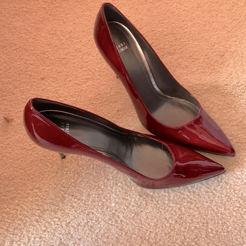 Stuart Weitzman patent leather shoes